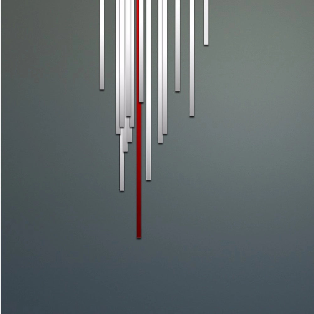 Classic Gray color Lines different Size Mobile Case Cover