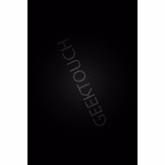 Black Background with text Mobile Case Cover