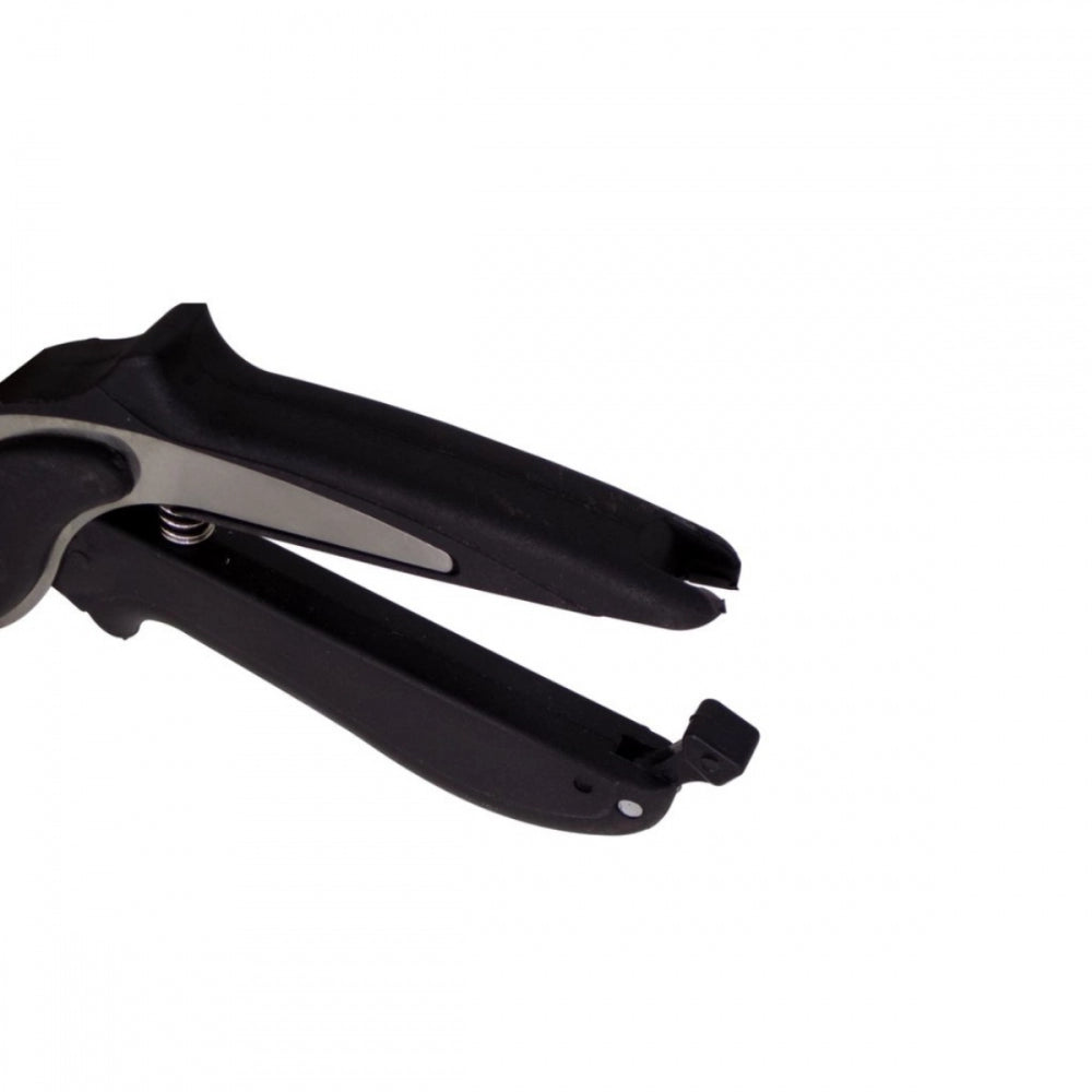 Generic Pack Of_2 Clever Cutter 2 In 1 Food Chopper Slicer Dicer Vegetable Fruit Cutter (Color: Assorted)