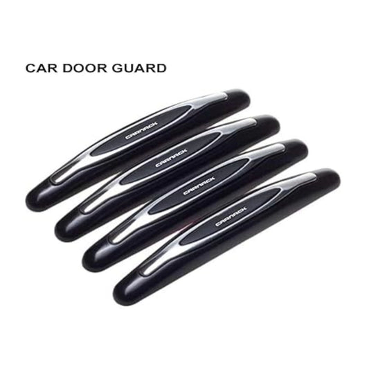 Generic Pack Of 4 Compact Microfibre Car Door Guard (White)
