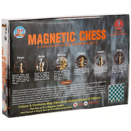 Magnetic Chess | Magnet, Plastic Toys | Board Games | 8+ Years