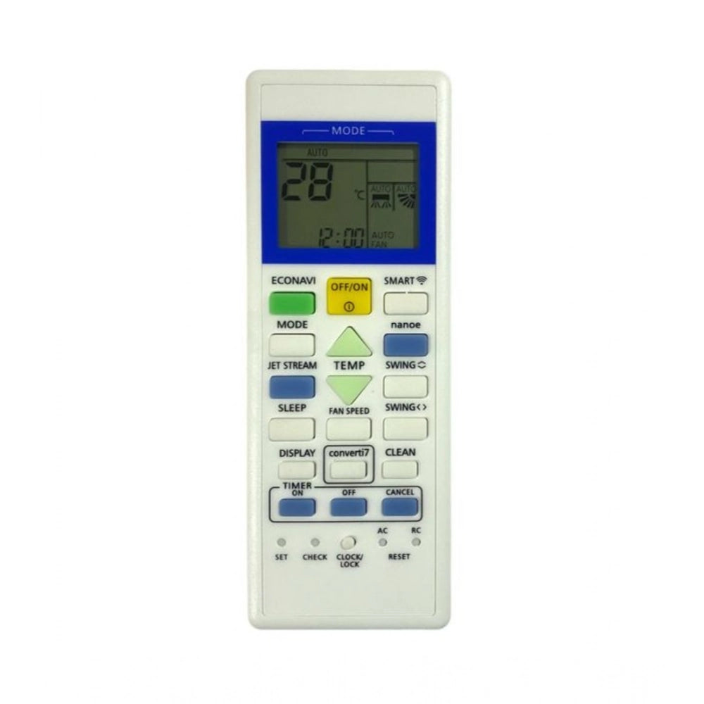 Generic AC Remote No. 157F Compatible-Replacement for Panasonic - Panasonic Inverter AC Remote Control (White)