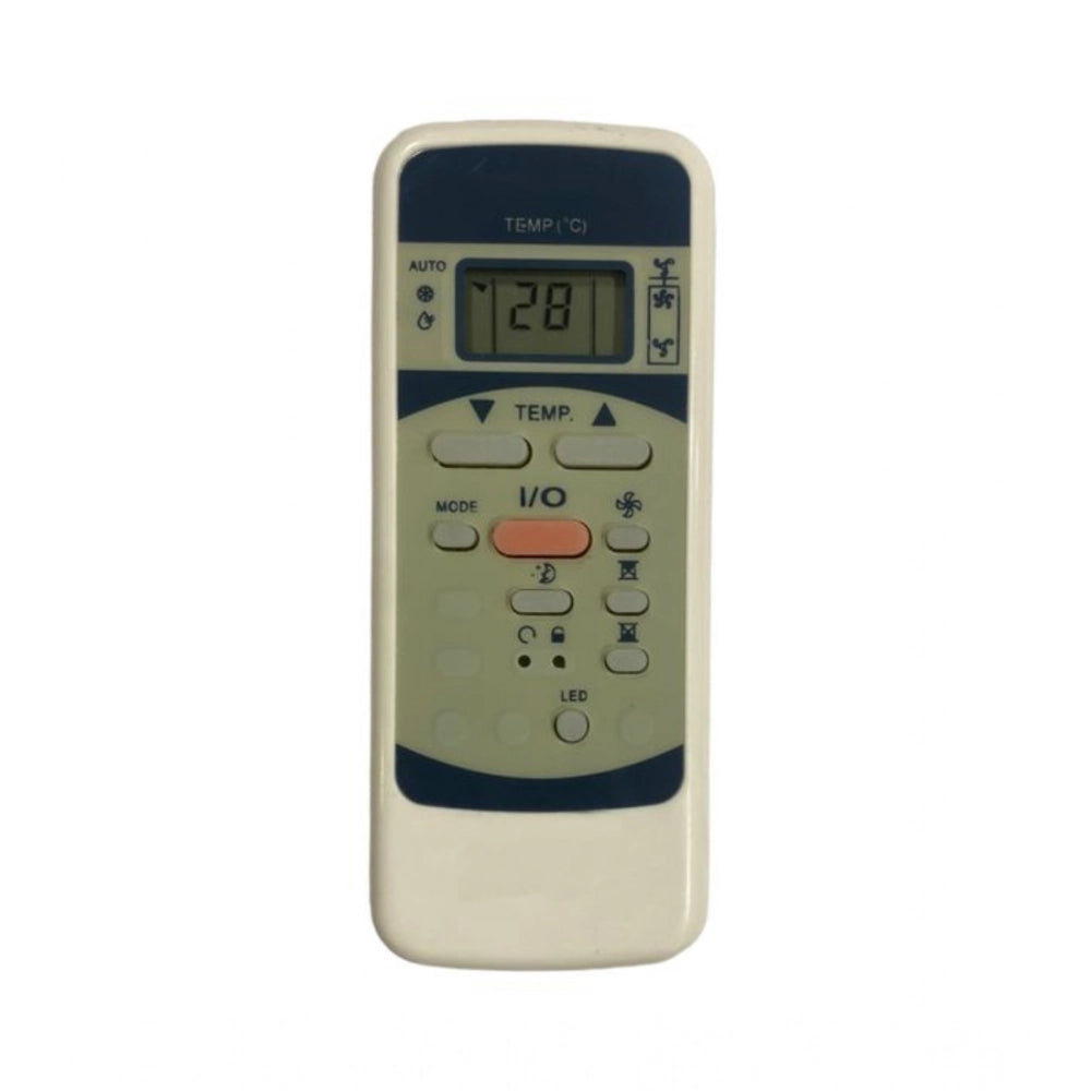 Generic AC Remote No.152 No Backlight Kelvinator AC Remote Control (White)