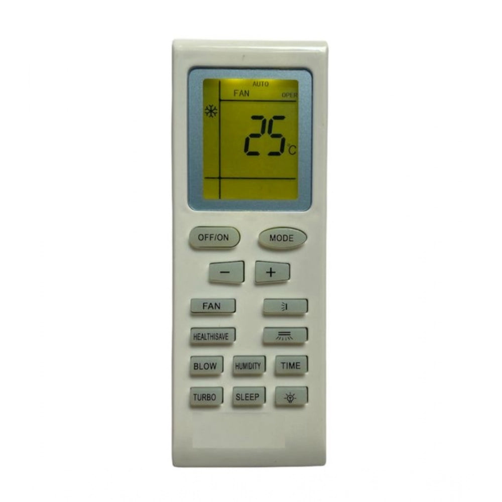 Generic AC Remote No.18 with Backlight Bluestar AC Remote Control (White)