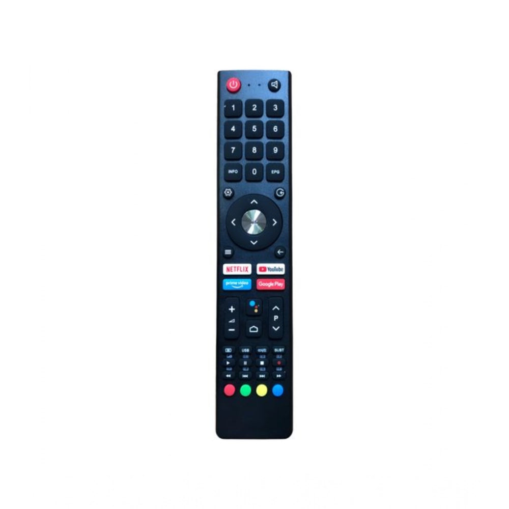 Generic Smart TV Remote No.1176 Nokia Smart Android 4k LCD LED TV Remote Control (Black)