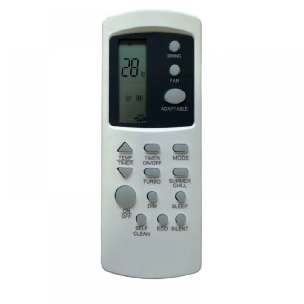 Generic Remote No. 31E (No Backlight), Compatible for Carrier AC Remote Control (Exactly Same Remote will Only Work)