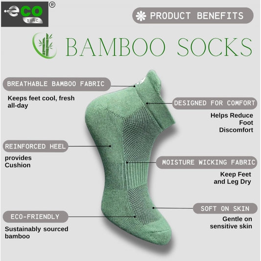 Generic 4_Pair Set Unisex Casual Cotton Printed Ankle Length Socks (Multicolor)