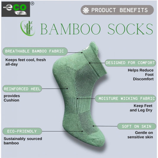 Generic 4_Pair Set Unisex Casual Cotton Printed Ankle Length Socks (Multicolor)