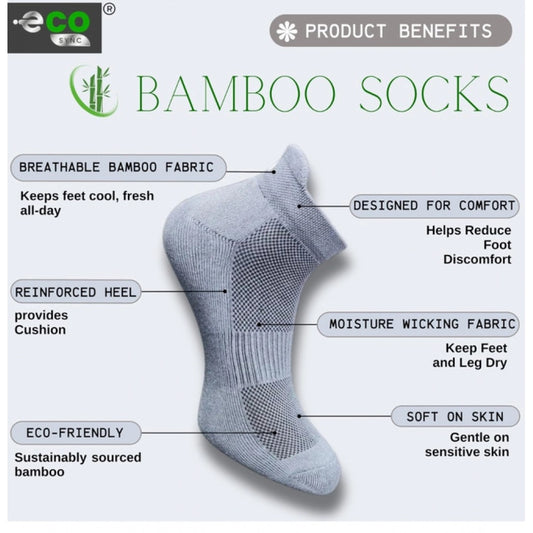 Generic 4_Pair Set Unisex Casual Cotton Printed Ankle Length Socks (Multicolor)