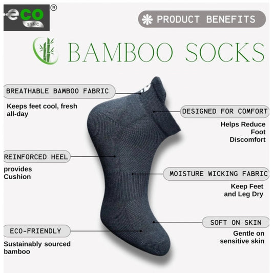 Generic 4_Pair Set Unisex Casual Cotton Printed Ankle Length Socks (Multicolor)