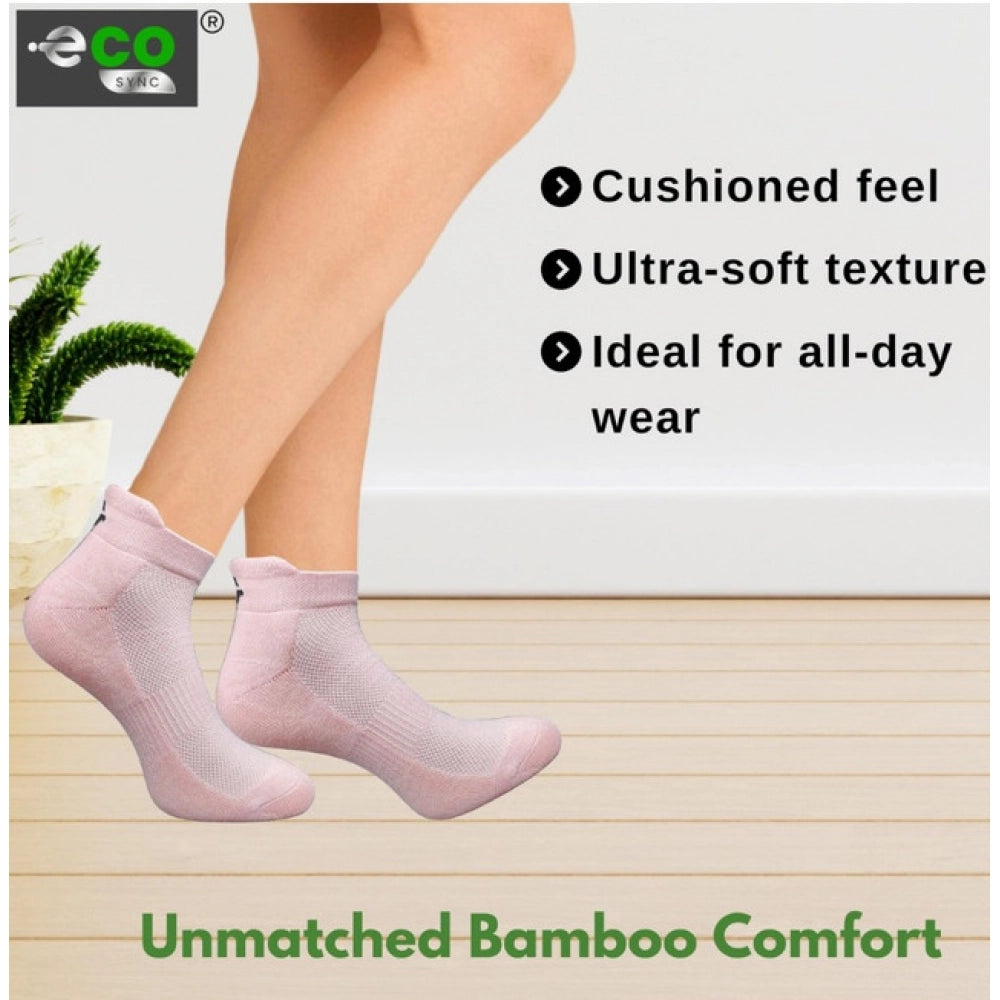 Generic 4_Pair Set Unisex Casual Cotton Printed Ankle Length Socks (Multicolor)