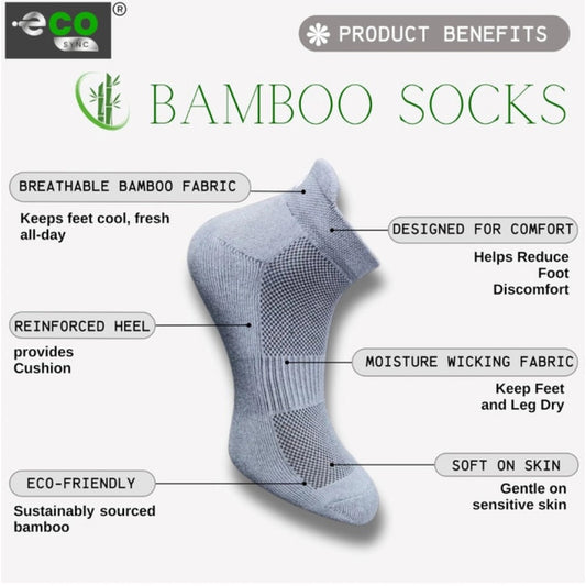 Generic 4_Pair Set Unisex Casual Cotton Printed Ankle Length Socks (Multicolor)