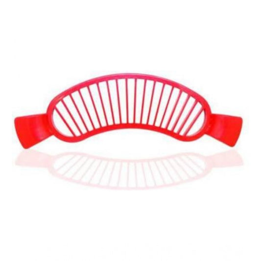 Generic Pack of 8_Banana Slicer Cutter And Chopper – Plastic Fruit Slicers for Salads (Color: Assorted )