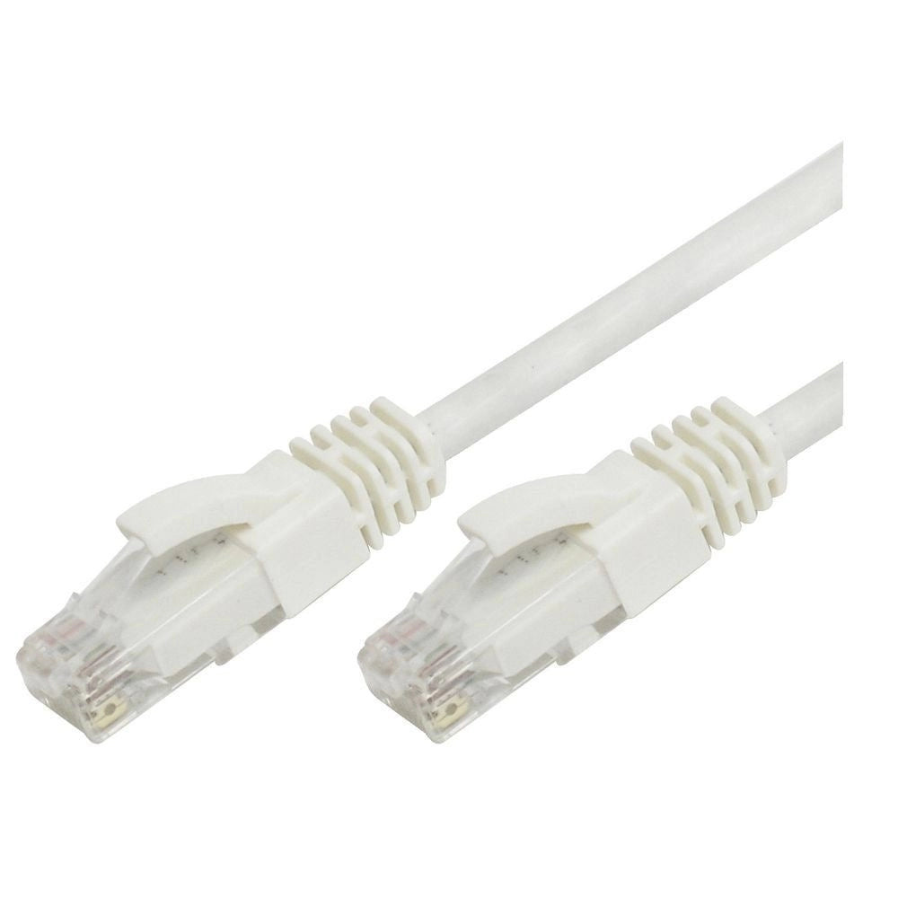 Generic Ethernet Patch Cord CAT5E, RJ45 LAN Cable 1.5 Yards (White)