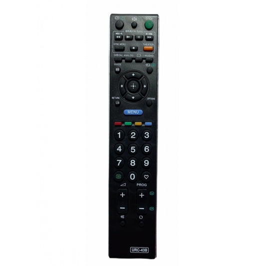 Generic LCD_LED Remote No. URC 43, Compatible With Sony Bravia LCD_LED TV Remote Control_Old Remote Functions Must Be Exactly Same (Color:Multi)