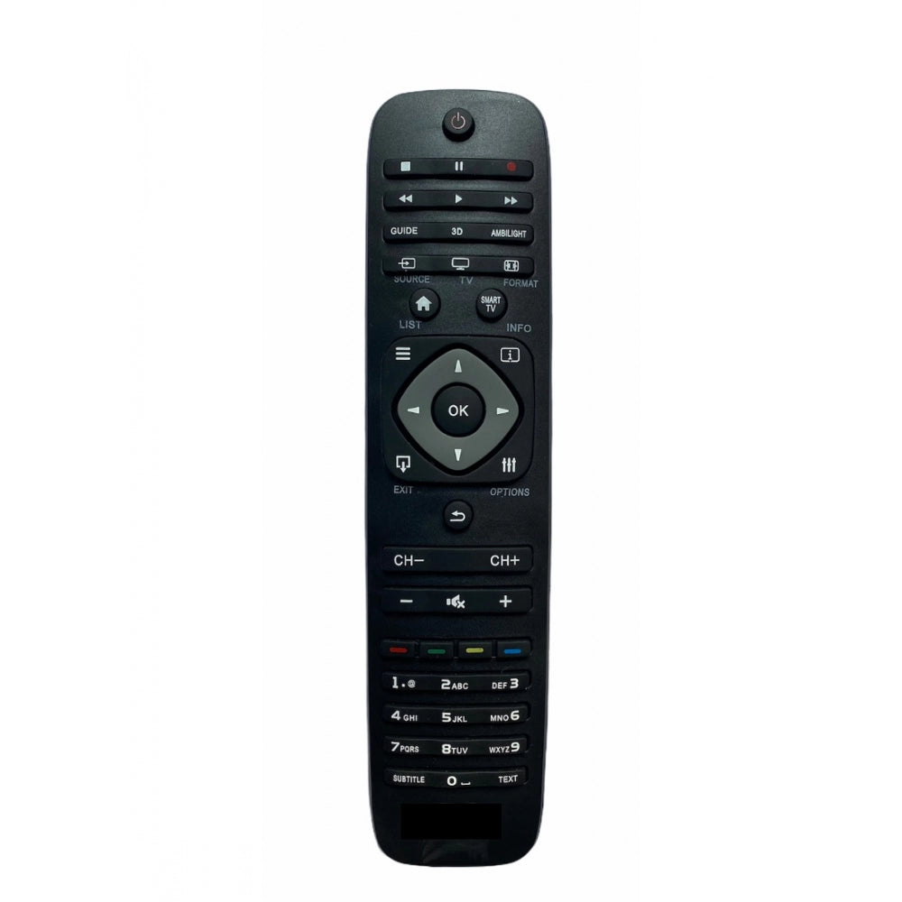 Generic LCD_LED Remote No. URC 119, Compatible With PHILIPS LCD_LED TV Remote Control_Old Remote Functions Must Be Exactly Same (Color:Multi)