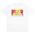 Generic Men's PC Cotton Bike Ride Design Printed T Shirt (Color: White, Thread Count: 180GSM)