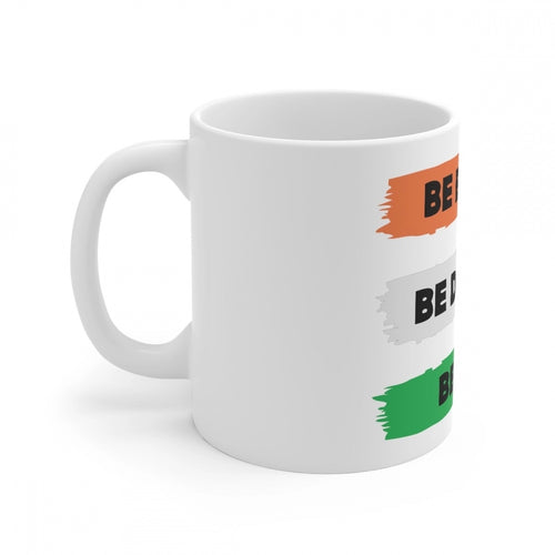 Generic Ceramic Be Brave Be Daring Be You Printed Coffee Mug (Color: White, Capacity:330ml)