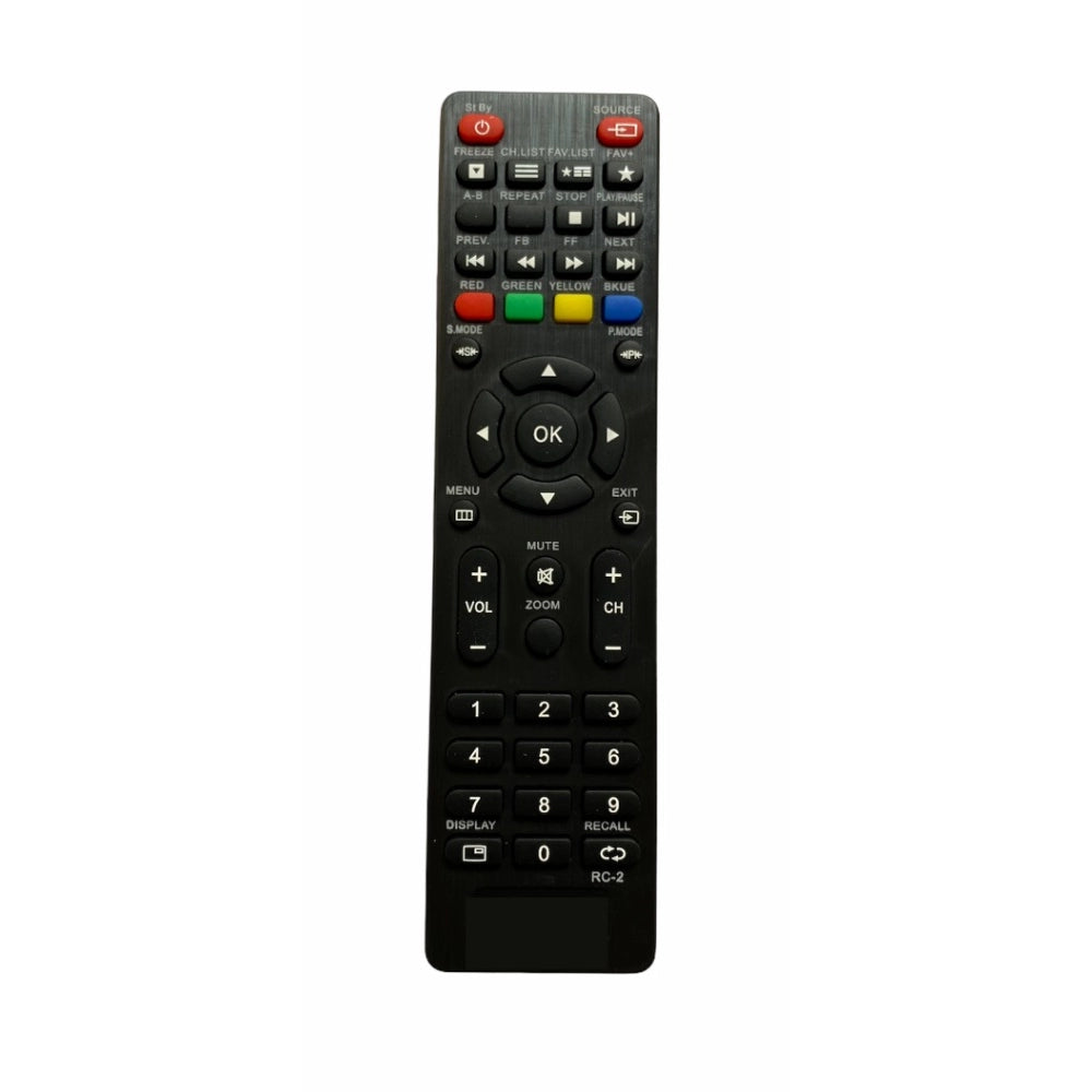 Generic LCD/LED Remote No. REC650, Compatible with Reconnect LCD/LED TV Remote Control (Exactly Same Remote will Only Work)