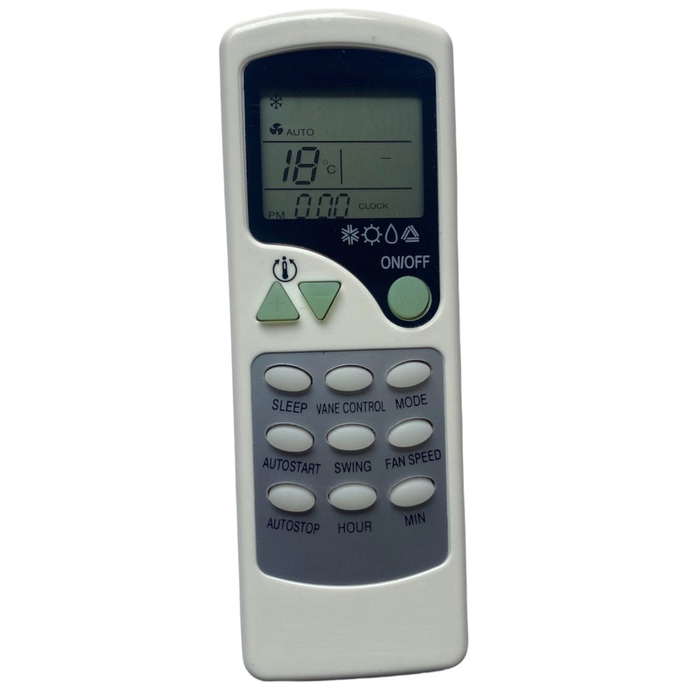 Generic Remote No. 7A, Compatible with Carrier AC Remote Control (Exactly Same Remote will Only Work)
