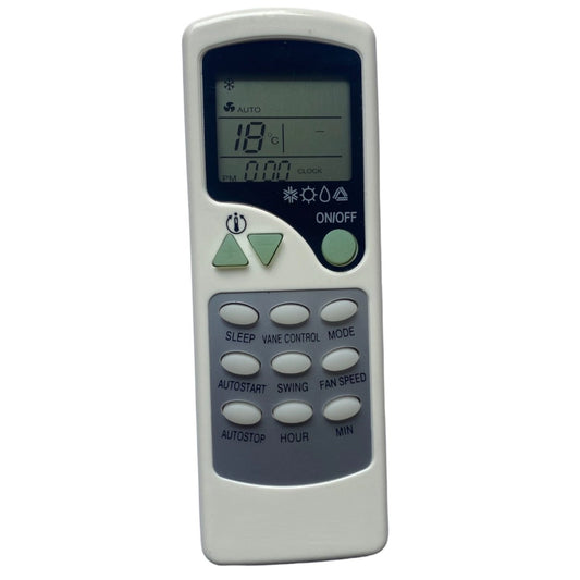 Generic Remote No. 7A, Compatible with Carrier AC Remote Control (Exactly Same Remote will Only Work)