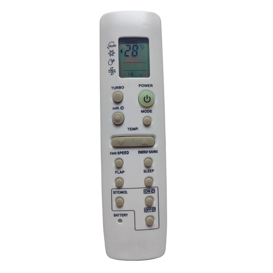 Generic Remote No. 182, Compatible with Onida AC Remote Control (Exactly Same Remote will Only Work)