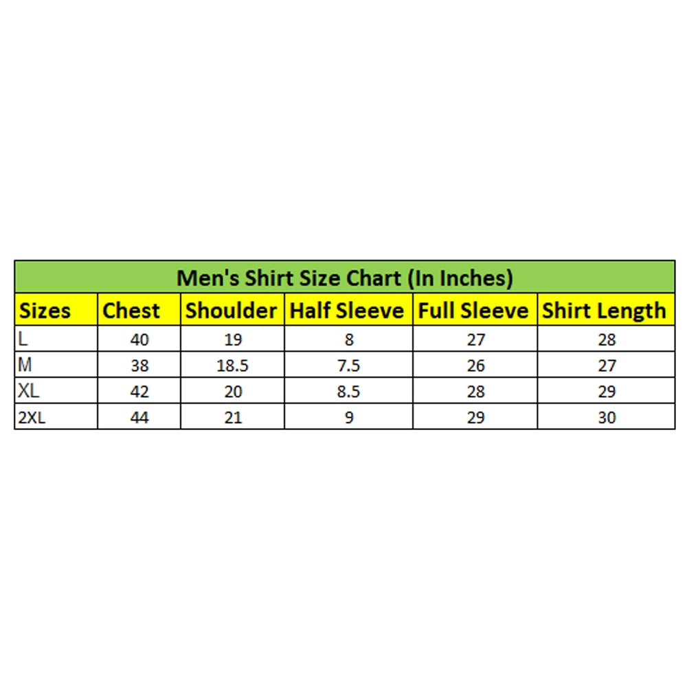 Generic Men's Casual Cotton Full Sleeve Solid Shirt (Lemon)