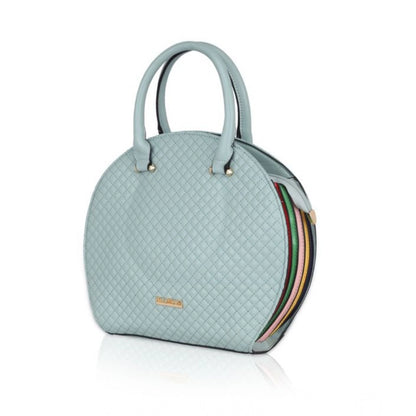 Generic Women's Faux Leather Printed Adjustable Long Belt Handbag (Green)