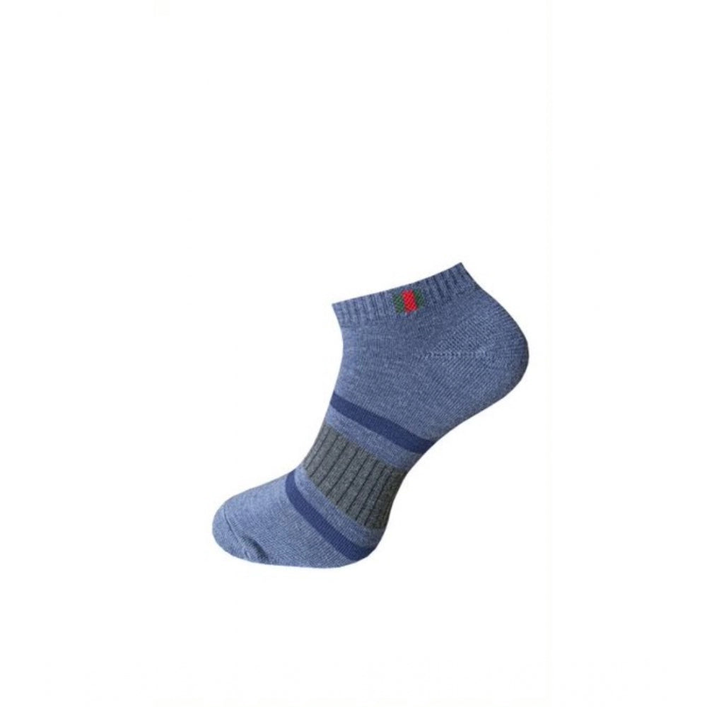Generic 3_Pair Set Unisex Casual Cotton Printed Ankle Length Socks (Multicolor)