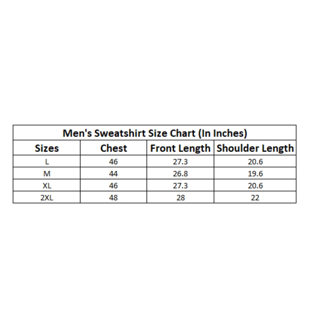 Generic Men's Casual Fleece Solid Round Neck Long Sleeves Sweatshirt (Black)