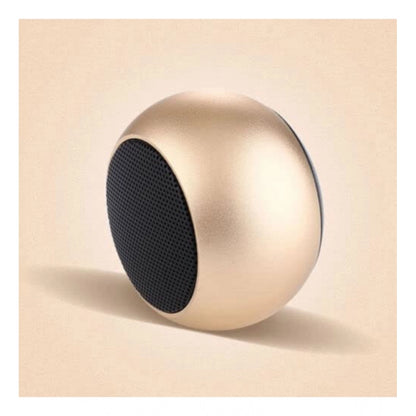 Generic Plastic Rubber Wireless M3 Bluetooth Speaker (Rose Gold)