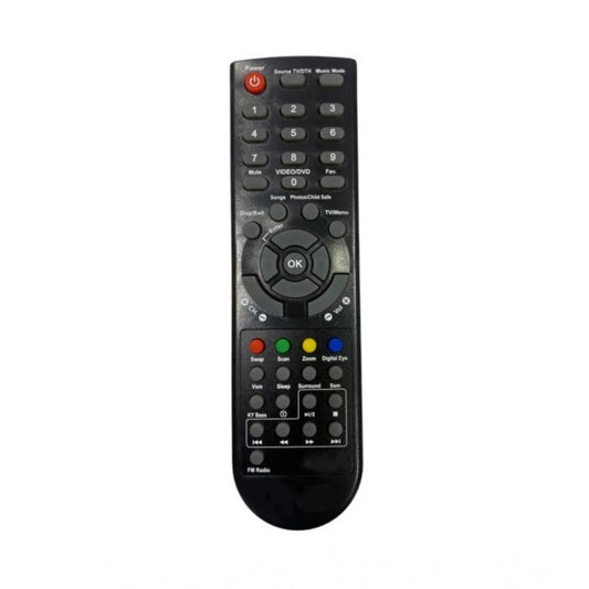 Generic Remote No. 1070 Compatible-Replacement for Onida LCD-LED TV Remote Control (Black)