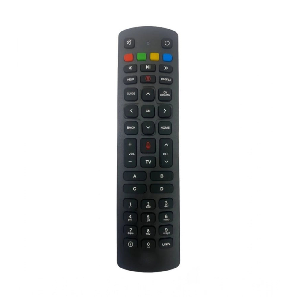 Generic Set Top Box Remote No. 1131 With Recording Functions Compatible-Replacement for Jio Fiber Set Top Box Remote Control (Black)