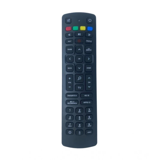 Generic Set Top Box Remote No. 1097 Compatible-Replacement for Jio Fiber Set Top Box Remote Control (Black)