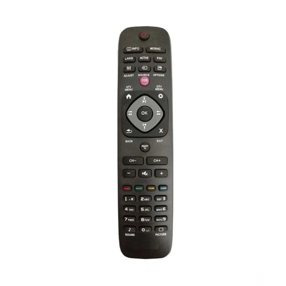 Generic DTH Remote No. 1079 with DDB Function Compatible-Replacement for Philips LED with DTH Combined Remote Control (Black)