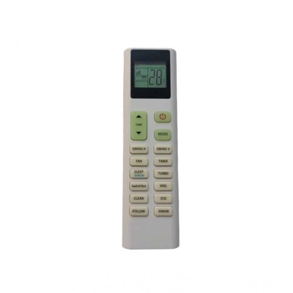 Generic AC Remote No. 254 Compatible-Replacement for Kelvinator AC Remote (White)