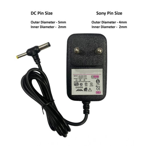 Generic 10V 1A Power Adapter Power Supply AC Input 100-240 V for Set Top Box (Black)