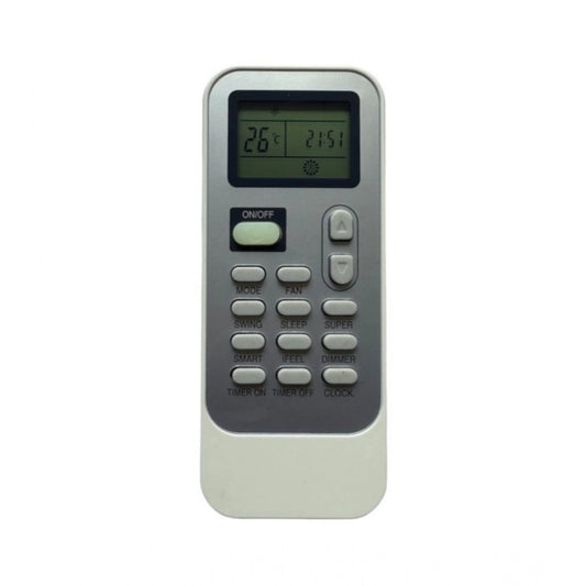 Generic AC Remote No.134 No Backlight Llyod AC Remote Control (White)