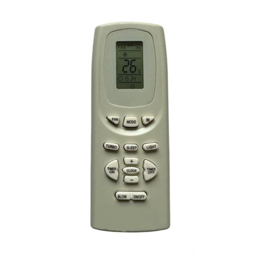 Generic AC Remote No.19A No Backlight Godrej AC Remote Control (White)