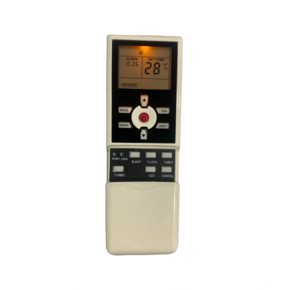 Generic AC Remote No.55 with Backlight Videocon AC Remote Control (White)