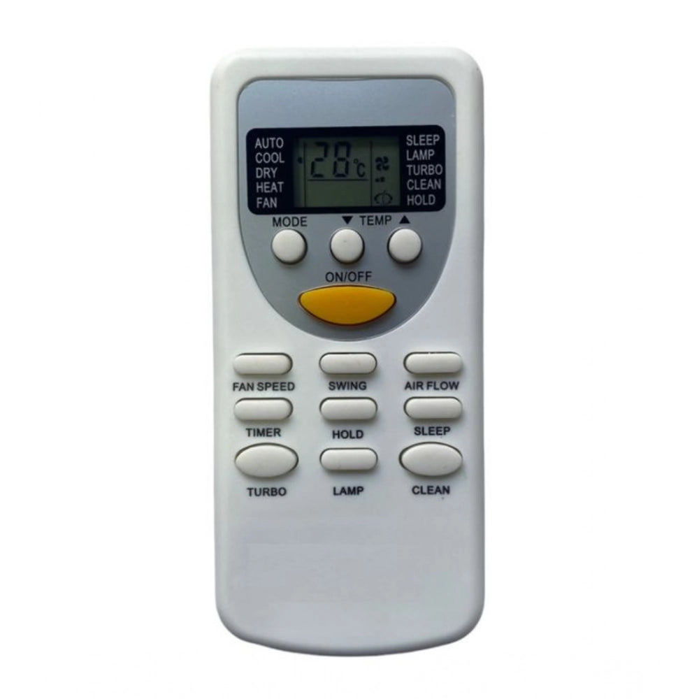 Generic AC Remote No.49 No Backlight Llyod AC Remote Control (White)