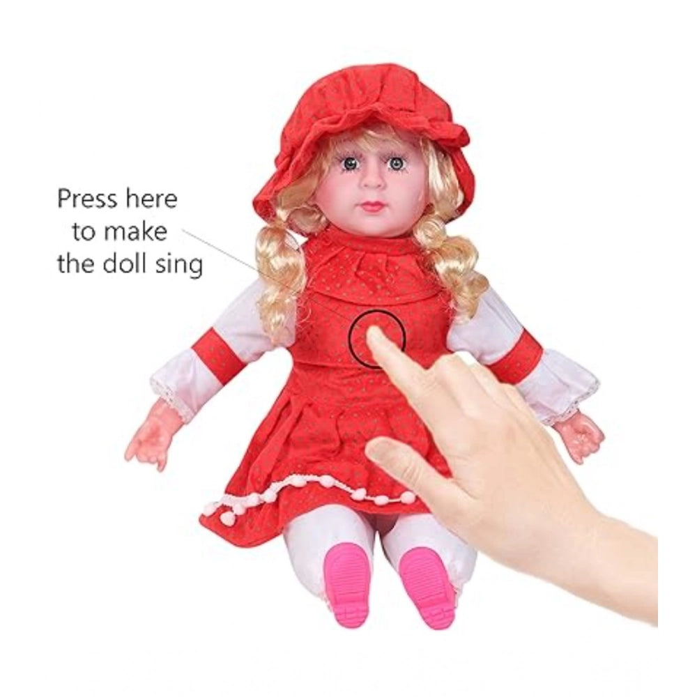 Generic Plastic Singing Songs And Poem Baby Girl Doll (Multicolor )