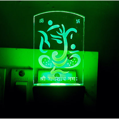 Generic Designer Ganesha AC Adapter Night Lamp
