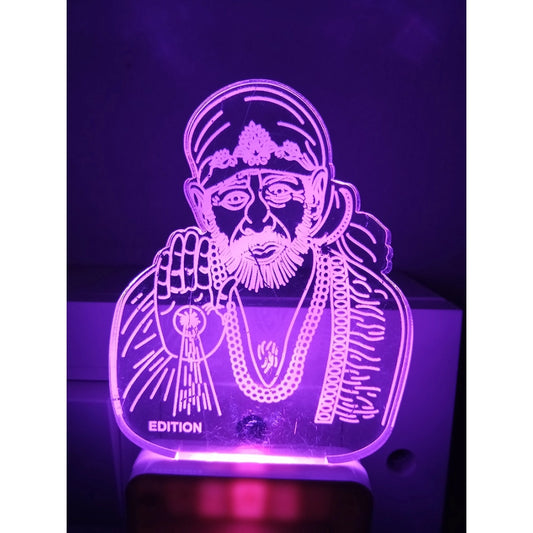 Generic Shridi Sai Baba AC Adapter Night Lamp