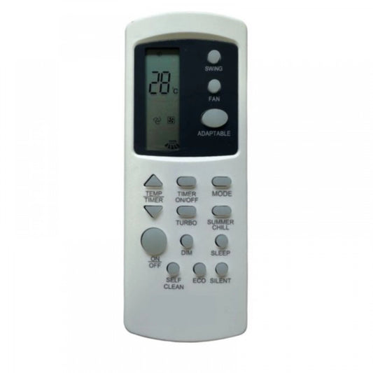 Generic Remote No. 31E (No Backlight), Compatible for Carrier AC Remote Control (Exactly Same Remote will Only Work)