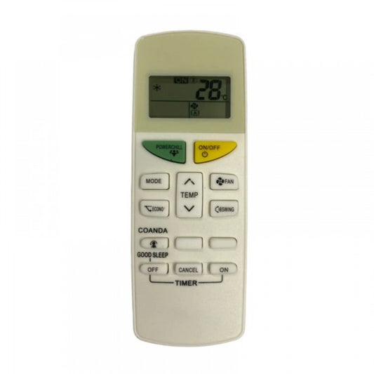 Generic Remote No. 132E (No Backlight), Compatible for Daikin &amp; Daikin Inverter AC Remote Control (Exactly Same Remote Will Only Work)