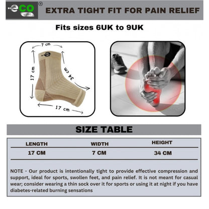 Generic 3_Pair Set Unisex Casual Cotton Printed Ankle Length Support Socks (Multicolor)