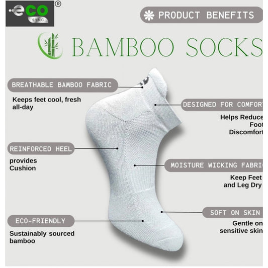 Generic 4_Pair Set Unisex Casual Cotton Printed Ankle Length Socks (Multicolor)