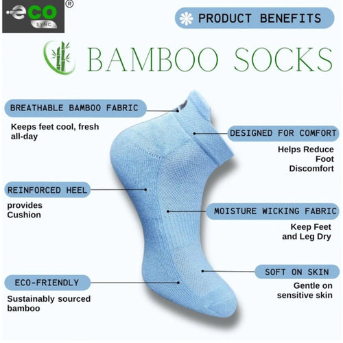 Generic 4_Pair Set Unisex Casual Cotton Printed Ankle Length Socks (Multicolor)