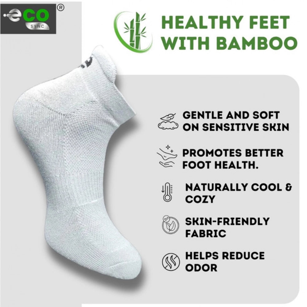 Generic 4_Pair Set Unisex Casual Cotton Printed Ankle Length Socks (Multicolor)